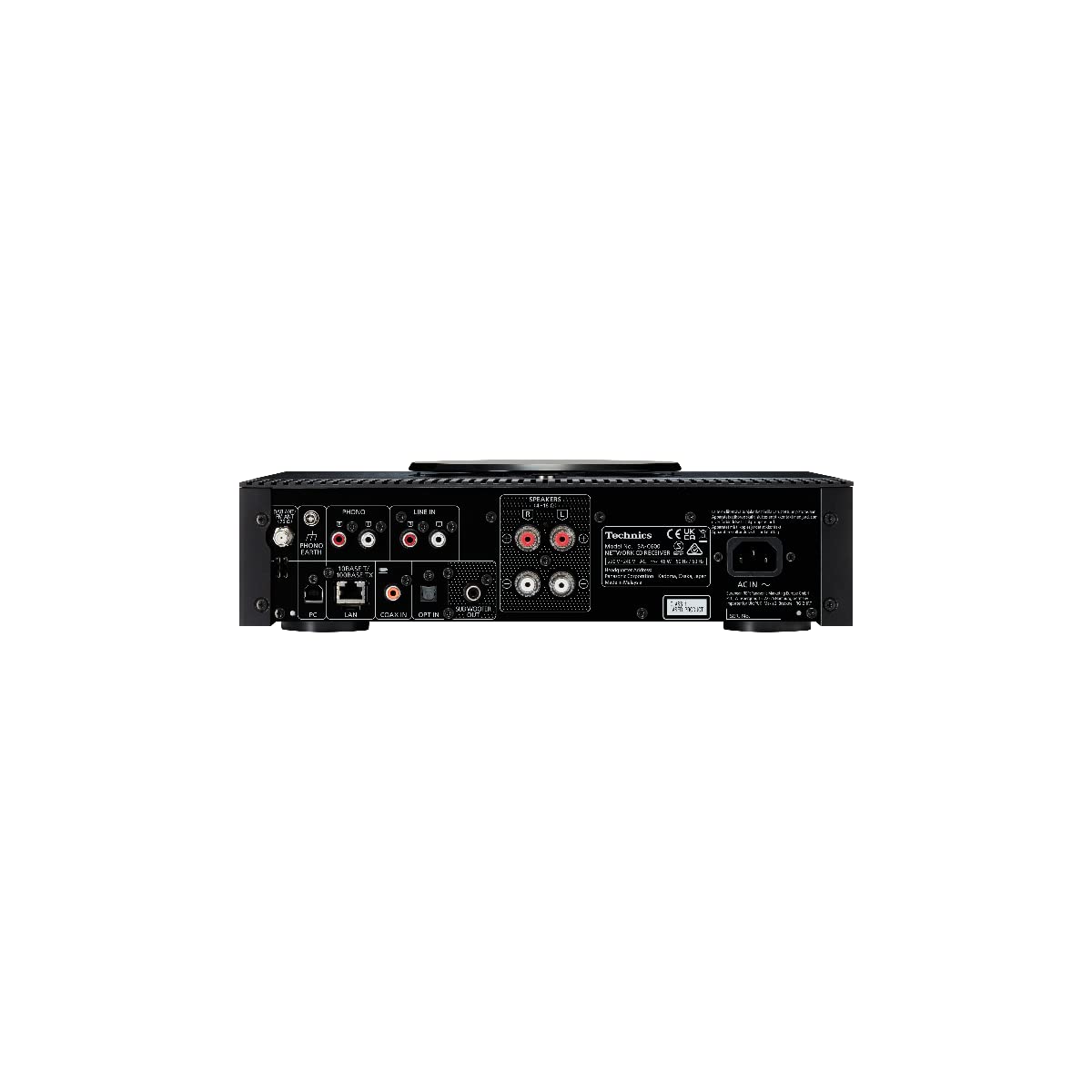 Technics SA-C600 Integrated Amplifier, Digital Streamer & CD Player (Silver)
