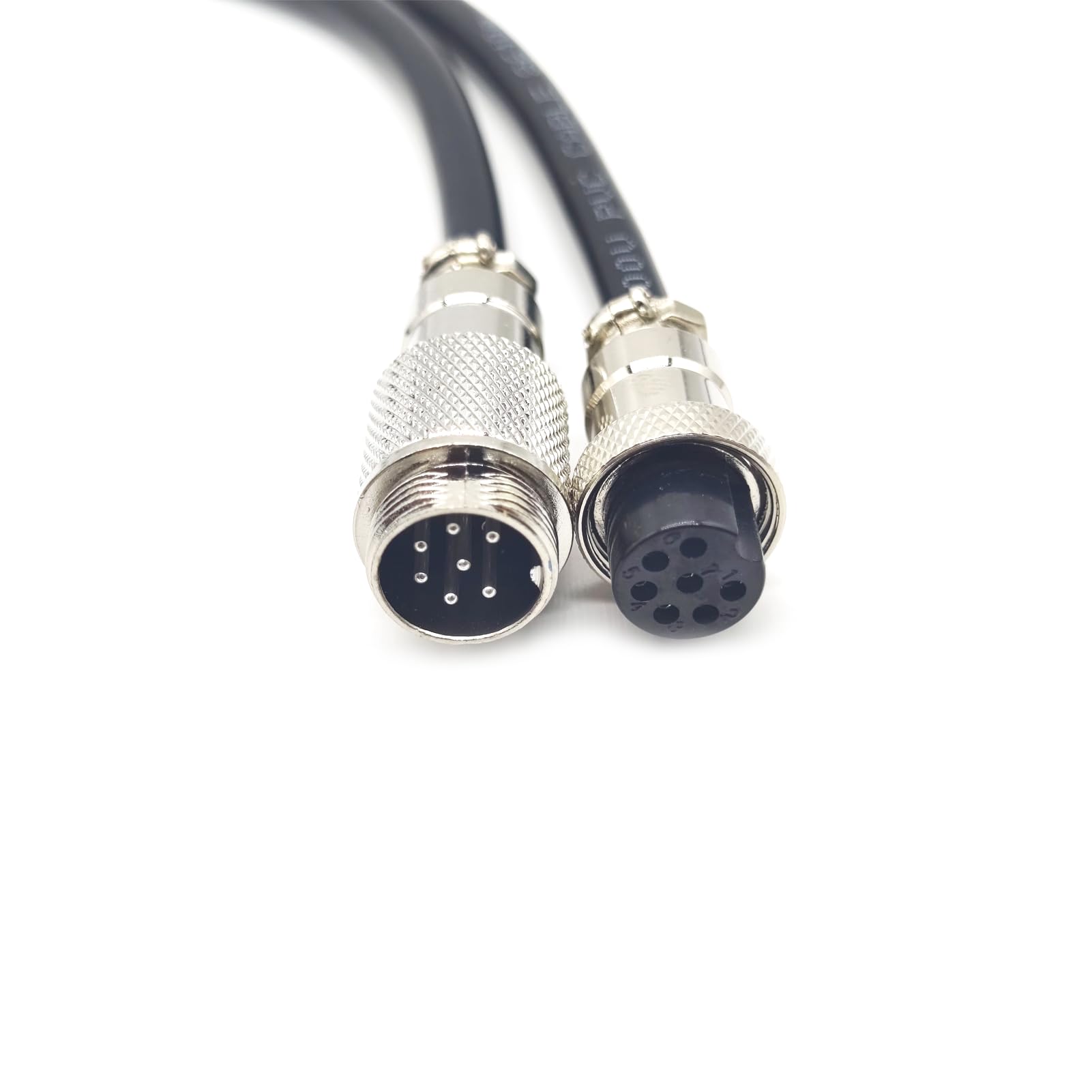 Amazon.com: 6.56ft GX16 7 Pin Cable Male to Female Head Aviation