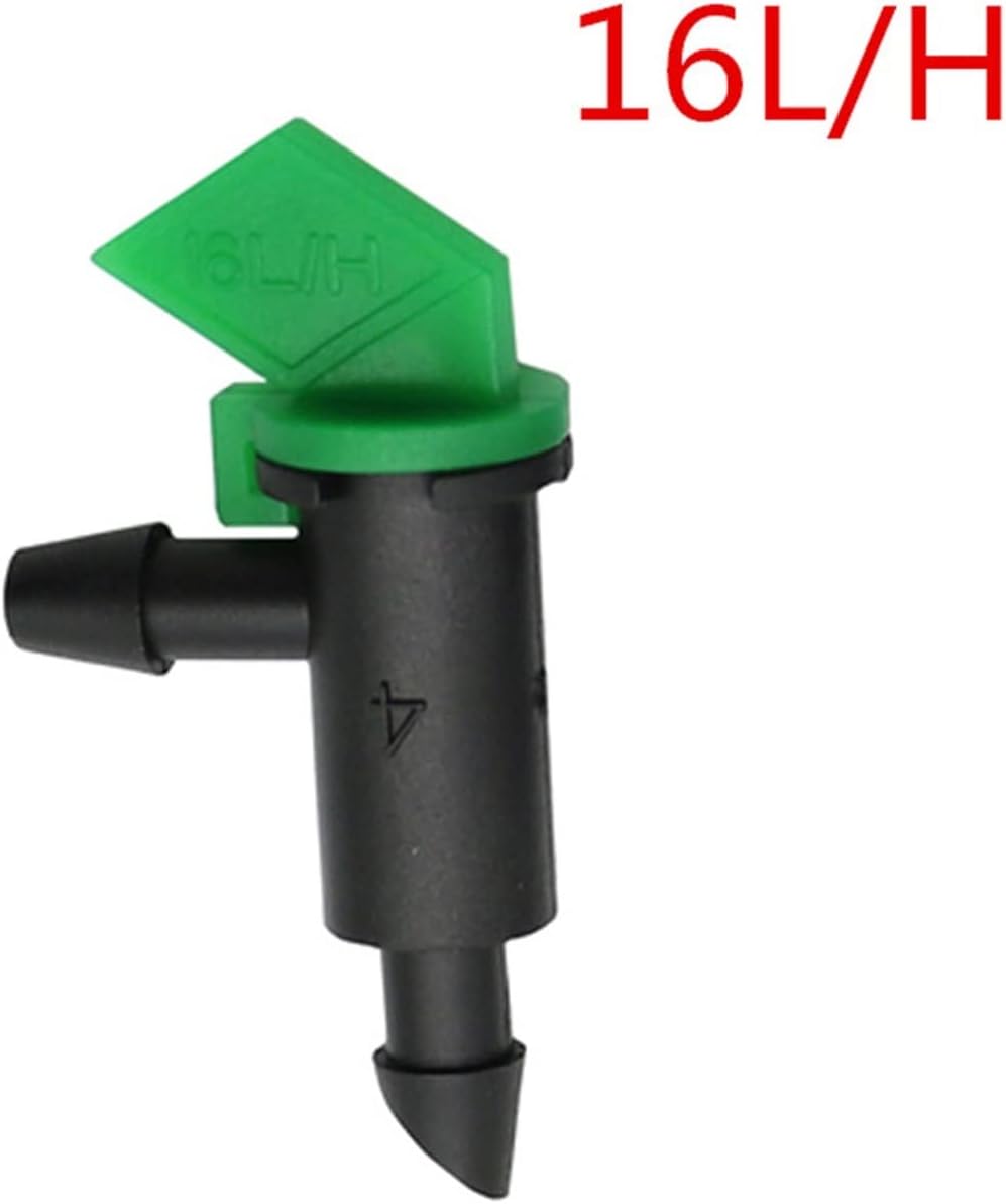 OITTo Watering Potted Plants Watering Bottle Caps Spilli Garden 4L 8L 16L Dripper Agricultural Lawn Drip Irrigation Dripper Nursery Vegetable Watering Tree Water Spike 10 Pieces (Color : Green)