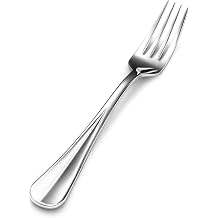 18/10 Stainless Steel Dinner Forks Flatware Forks,8-Inch,Set of 12,Heavy Duty and Dishwasher Safe