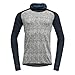 Produktbild Devold M Kvitegga Merino 230 Hoodie Colorblock-Grau, Herren Merino Unterwäsche, Größe XL - Farbe Ink