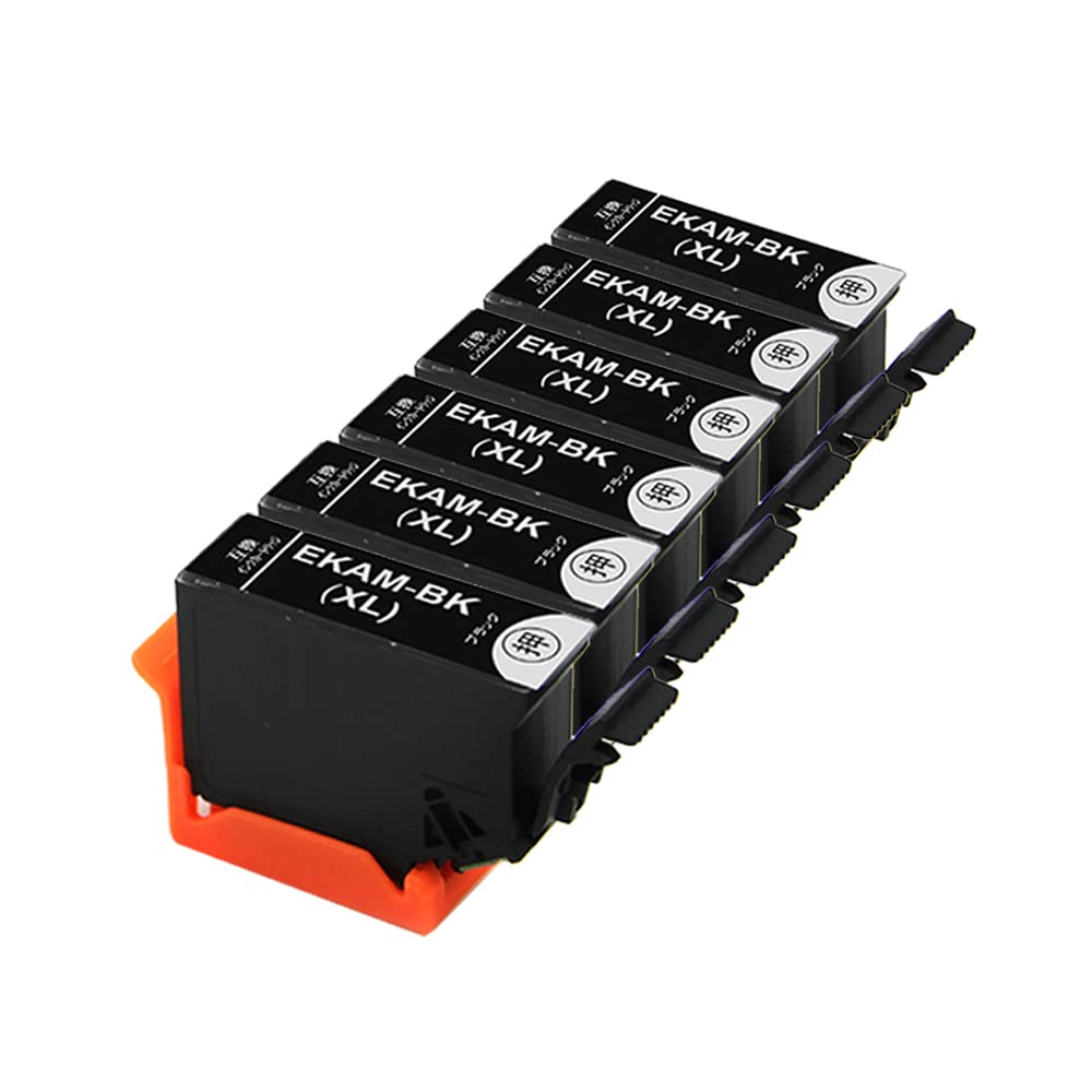 Amazon.co.jp: J-ECO製 KAM-BK-L ブラック 染料 お得な6本セット