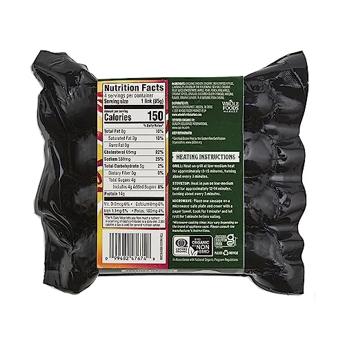 Whole Foods Market Chicken Sausage Apple Organic Step 3 thumb #1