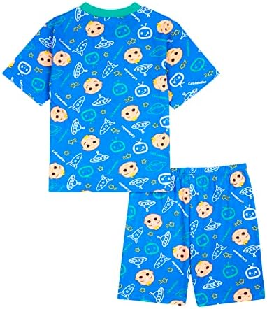 CoComelon Baby Boys Pyjamas Short Toddler Summer Pjs, Ages 6 Months to 5 Years, Official Merchandise