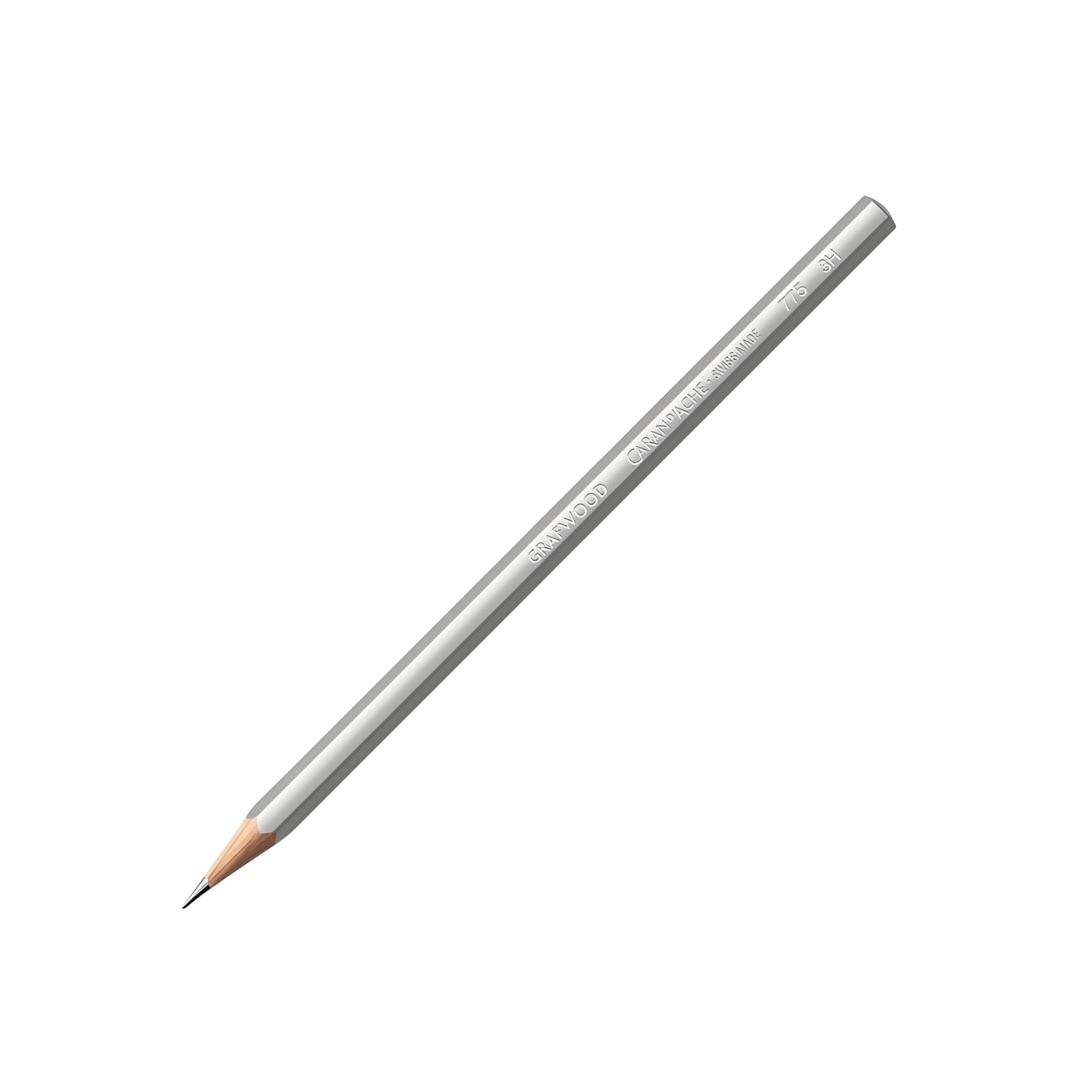 Caran D'ache Grafwood Graphite Pencil - 3H (775.263)