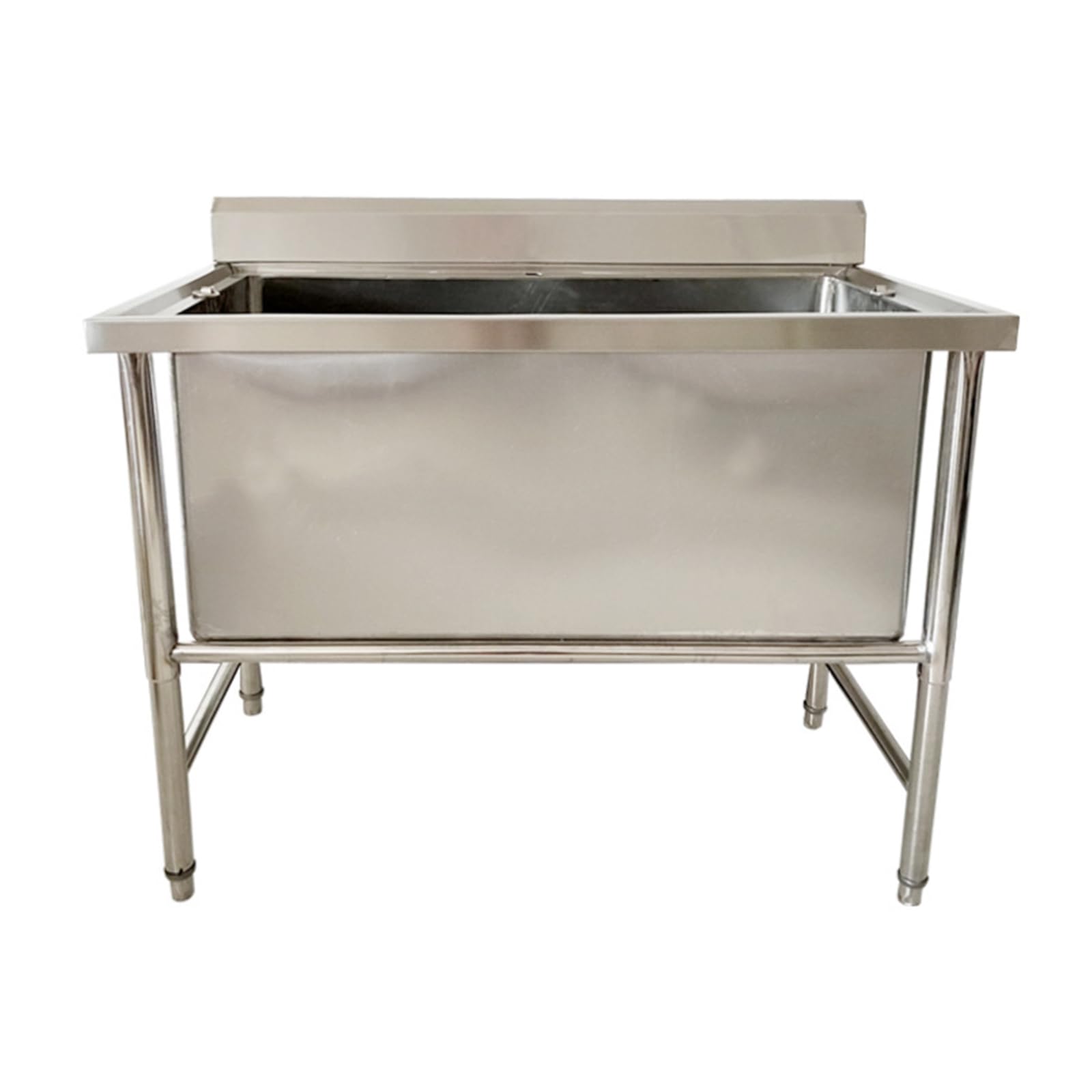 RENJJPBO Dog Bath Professional Commercial Dog Grooming Bathtub Station,Stainless Steel Pet Dog Grooming Bath Tub,Pets Bathing Tub,Pet Wash Station