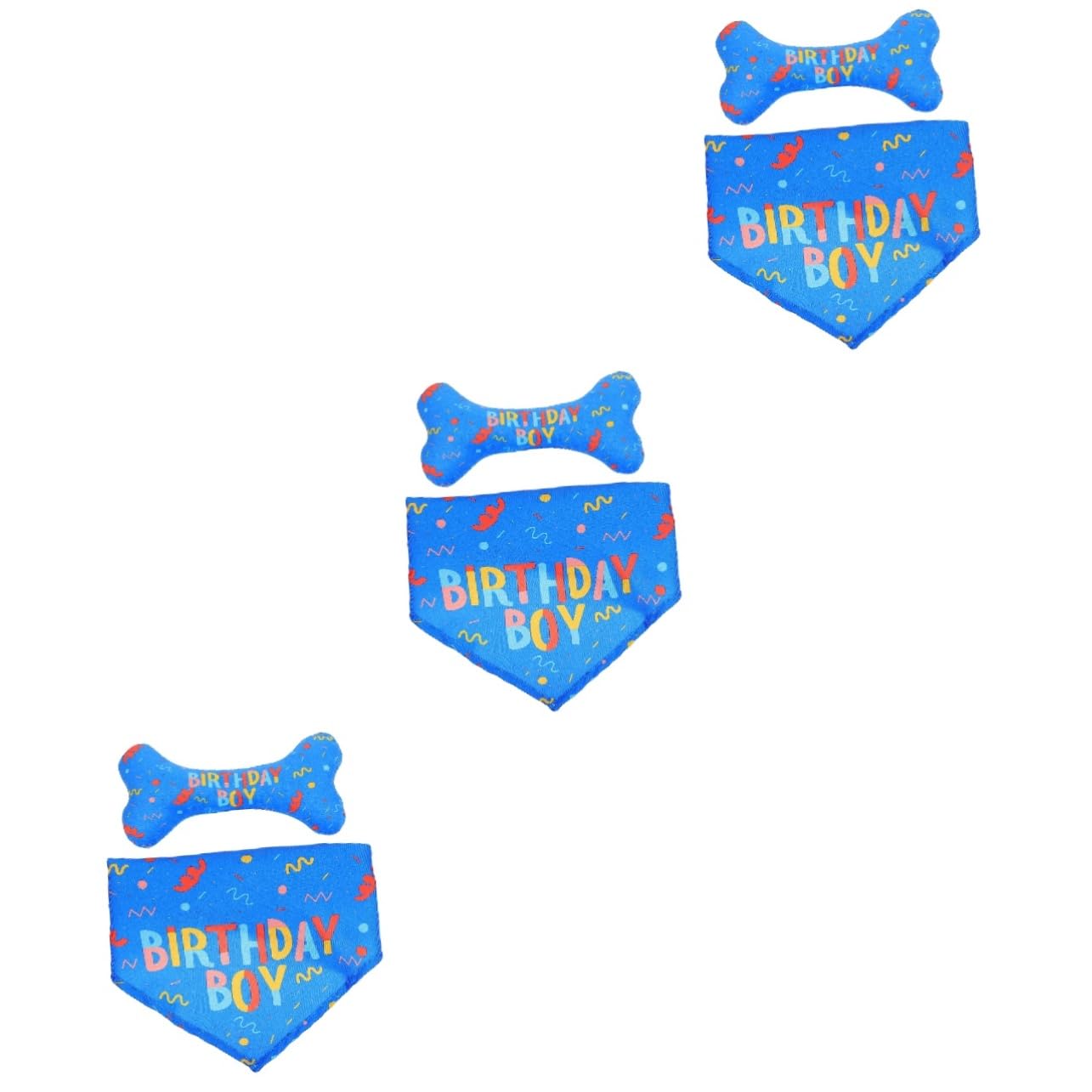 Foulard pour bavoir pour bandana et costume anniversaire animaux BESPORTBLE