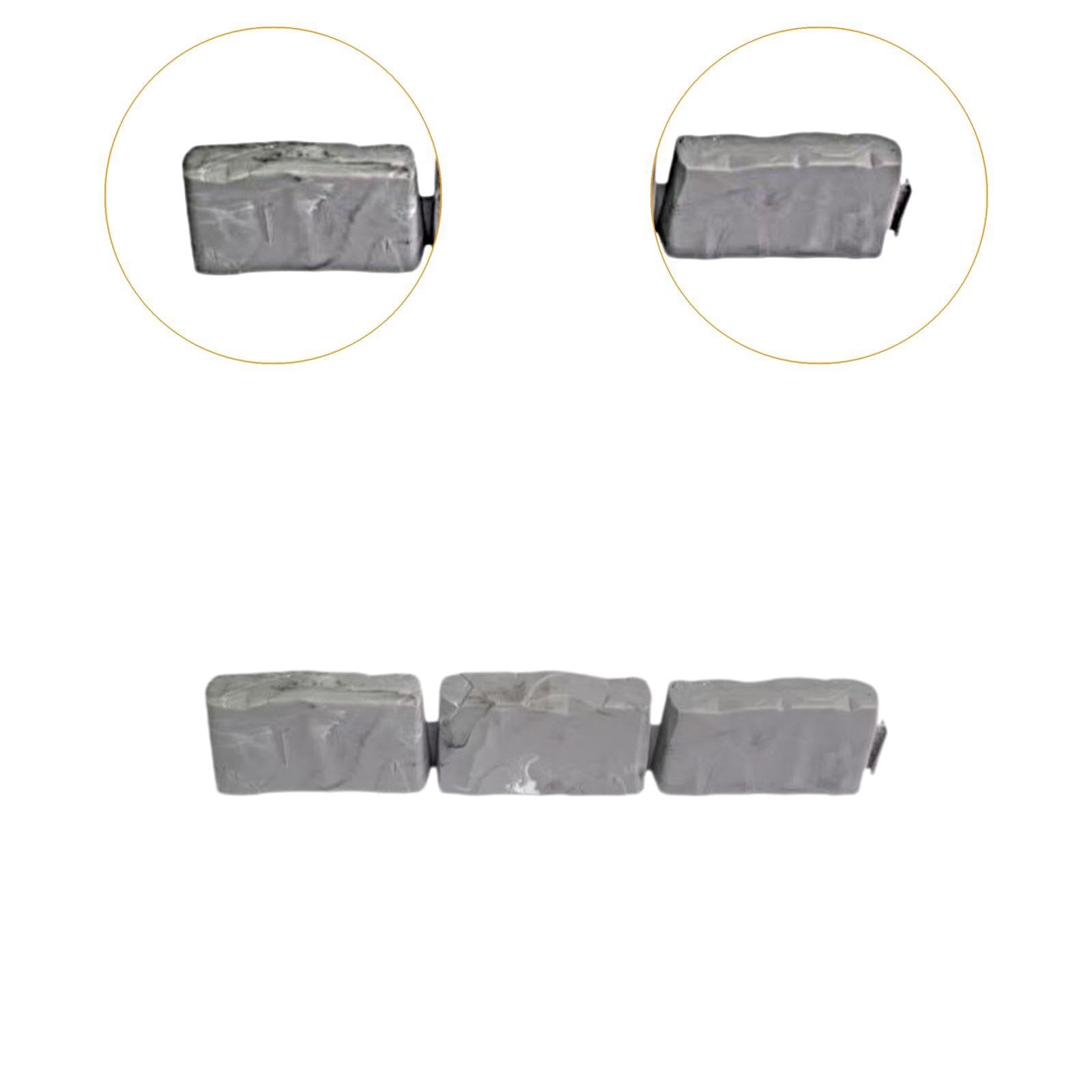 Fenteer 10x Bordillos para Jardines y paisajismo, Bordes Repuesto, Regalos, fácil instalación, Accesorios para