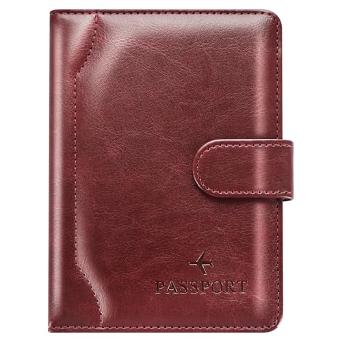 Herain Passport Holder for Travel Cruise Essentials, Passport Cover Wallet