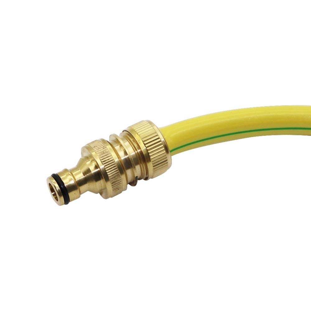 Garten-Klempnerschlauch-Adapter 10 Sätze 3/4 "Innengewinde Schnellanschluss Fuge mit 3/4" männliche Gewindeanschluss Auto Waschbeschläge Gartenwasseranschlüsse