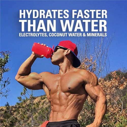 Image of EHP Labs Hydreau Electrolytes Powder No Sugar - Hydration Powder for Endurance & Energy - Electrolyte Powder for Men & Women - Sugar Free Electrolytes - Raspberry Refresh (40 Serves)