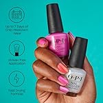 OPI Nail Lacquer Nail Polish | Sheer Light Nude Pink Shimmer Chip Resistant Nail Polish | Fast Drying, Streak Free - Image 3