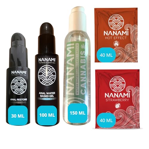 Lubricante Anal Relajante para parejas Extra Dilatación; Más Lubricante Anal Restore para parejas Extra Deslizante; Más Lubricante Cannabis;Más Lubricante Efecto Calor; Más Lubricante sabor fresa