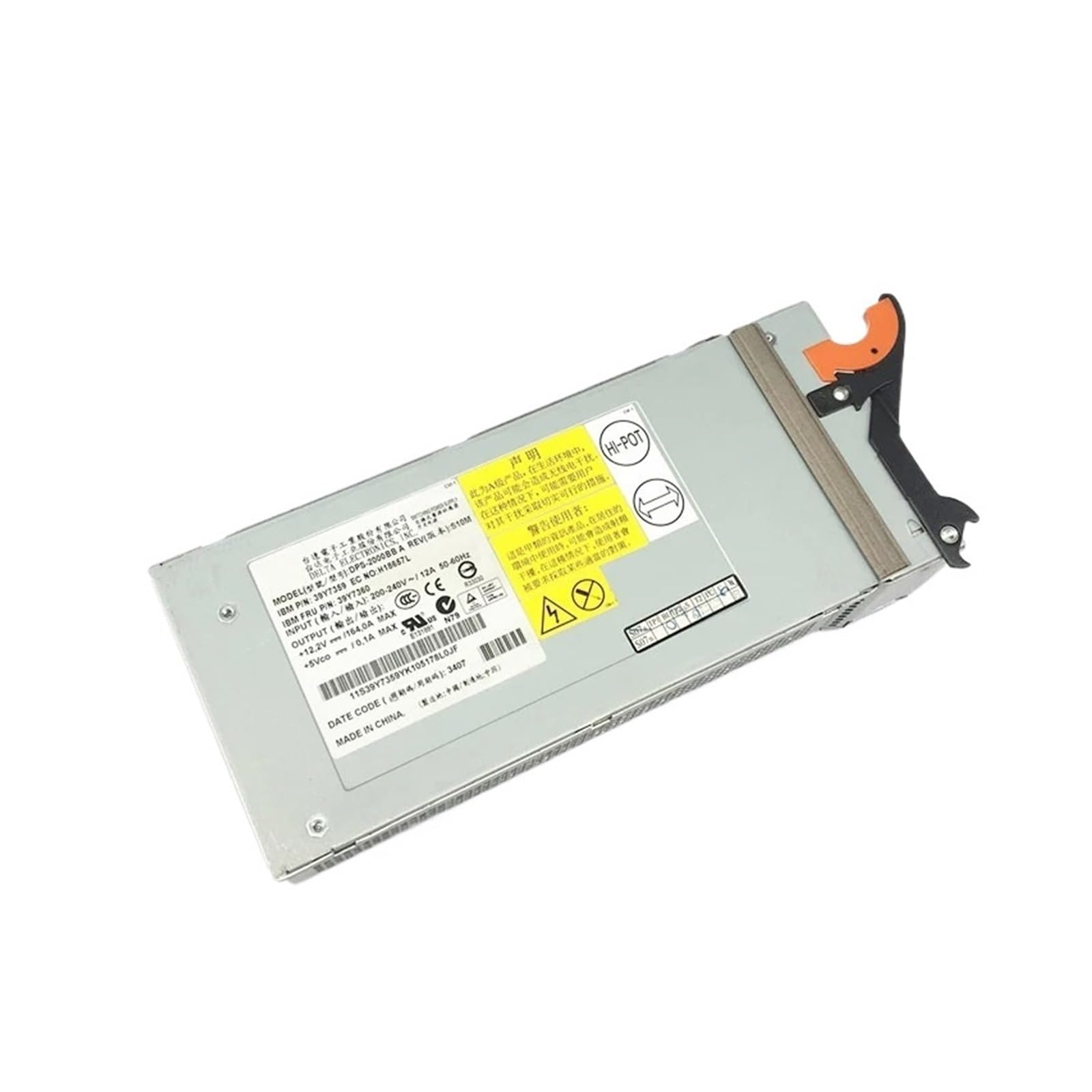 OSHZIKJII DPS-2000BB A Power Supply 8677 HS20 24R2710 39Y7359 39Y7360 74p4452 74p4453 12v 164A 2000W