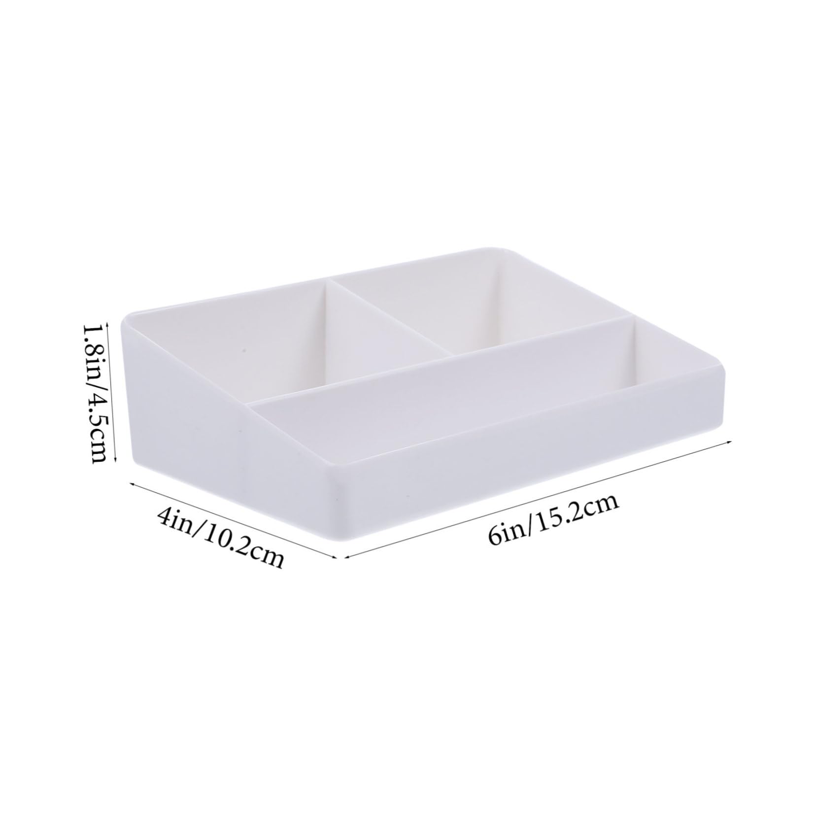 OFFSCH Desktop Tea Bag Storage Box Compartment Coffee Holder for Sugar Packets Loose Tea Bags Versatile Organizer for Home Kitchen Office Restaurant Use