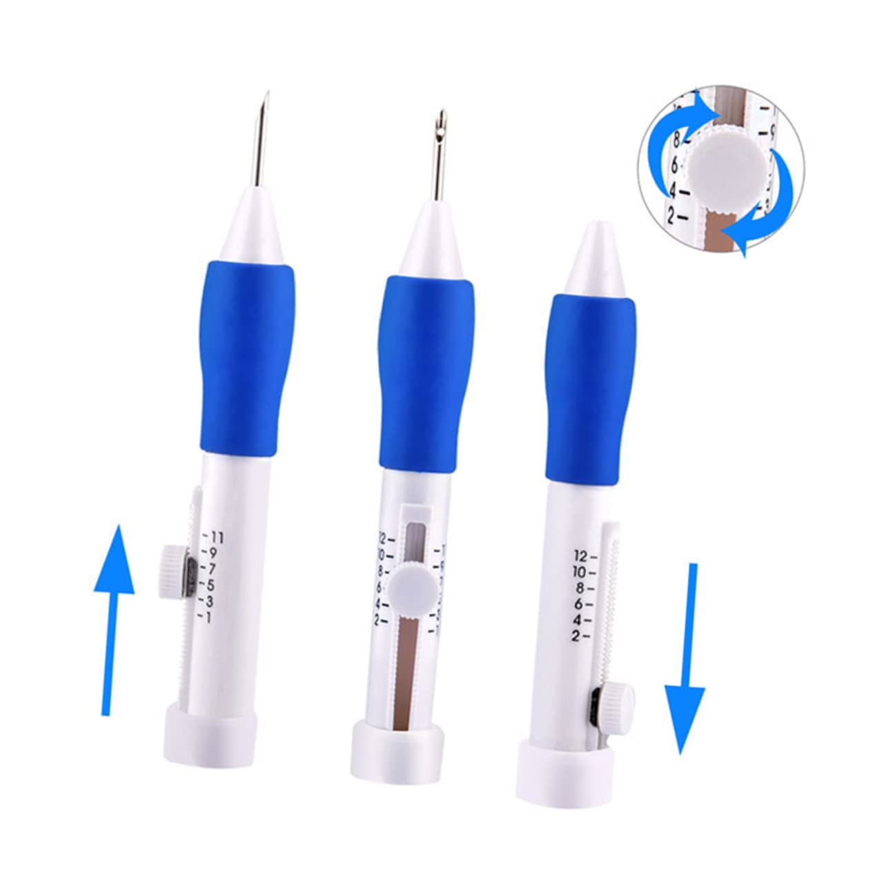 3stücke DIY Punch Needle Set Handwerkzeug Für Stickerei Stanznadeln Und Zubehör Für Anfänger Für Kreative Projekte Und Textile Kunstwerke
