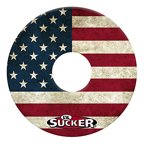 L'il Sucker Stars & Stripes Suction Ring - Non-Tipping, Anti-Spill Can Drink Holder for Boats, Trucks, Home & Outdoors - Secure Your Drinks and Prevent Spills with Our Non Slip Cup Coaster - 1 Pack