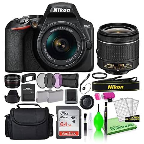 Nikon D3500 DSLR Camera Bundle Cover