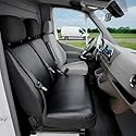 Walser Transporter Sitzbezüge Auto für Ford Transit, Doppelbank vorne teilbar (Aussparung Tisch), Sitzbezüge aus Kunstleder, Sitzschoner, Sitzauflagen Set für Van Walser Transporter Sitzbezüge Auto für Ford Transit, Doppelbank vorne teilbar (Aussparung Tisch), Sitzbezüge aus Kunstleder, Sitzschoner, Sitzauflagen Set für Van