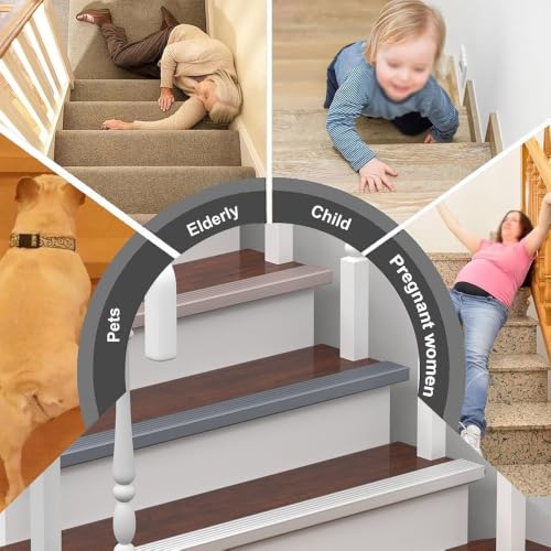 Perfil de borde de escalera de aluminio premium angular de 90cm alta resistencia en L 5