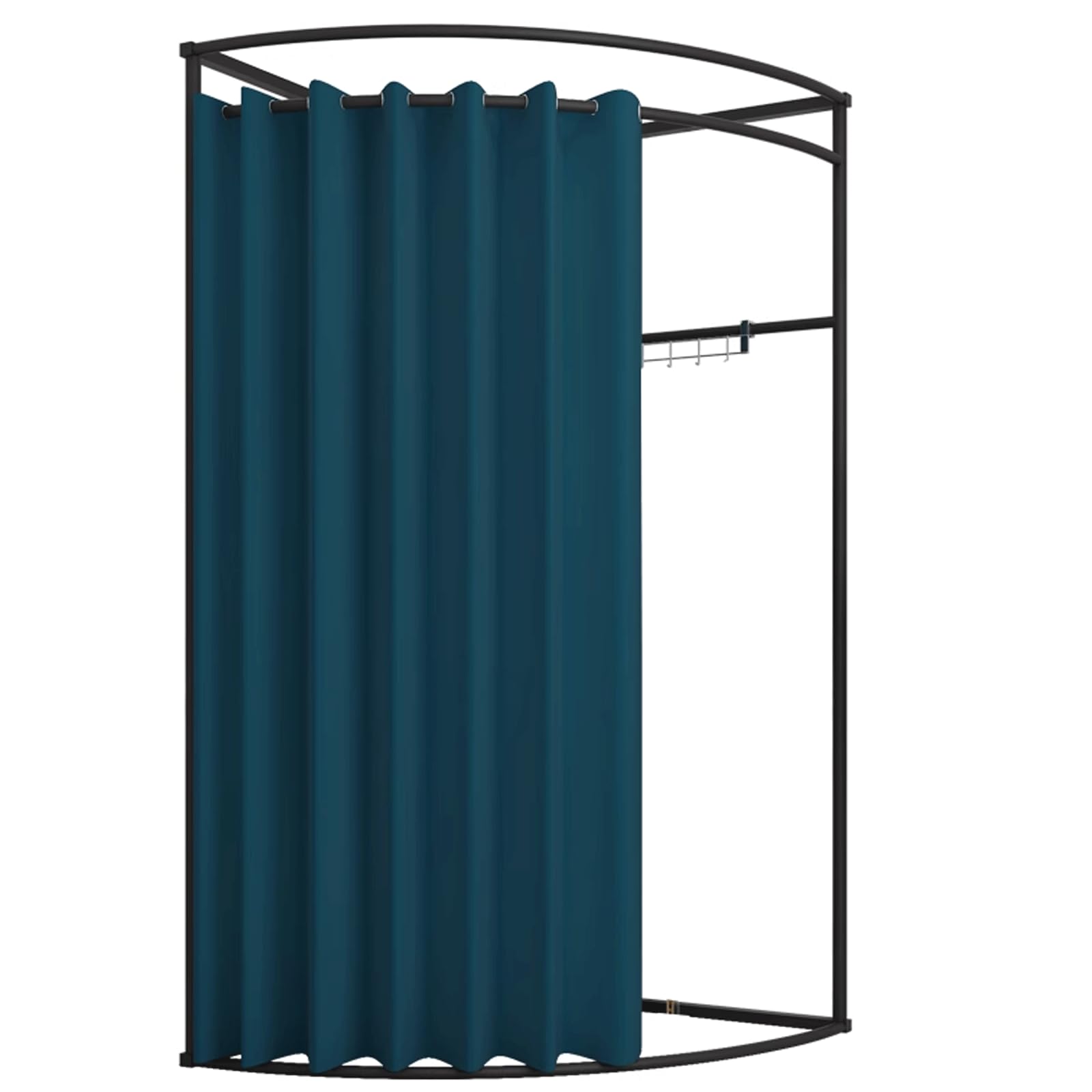 Cabine d'essayage pour magasin de vêtements et vestiaire portable de coin