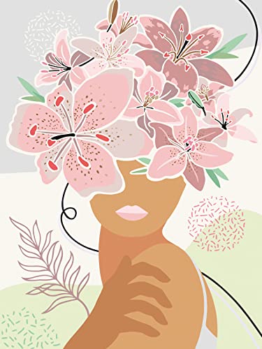 Ravensburger CreArt Large 30 x 40 cm, Flowers on My Mind, Creative Painting by Numbers - Image 2