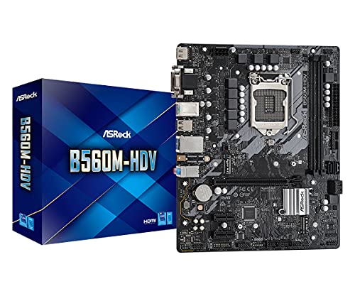 ASROCK B560M-HDV Intel SOCKET1200 for Intel 10TH/11TH GEN CORE