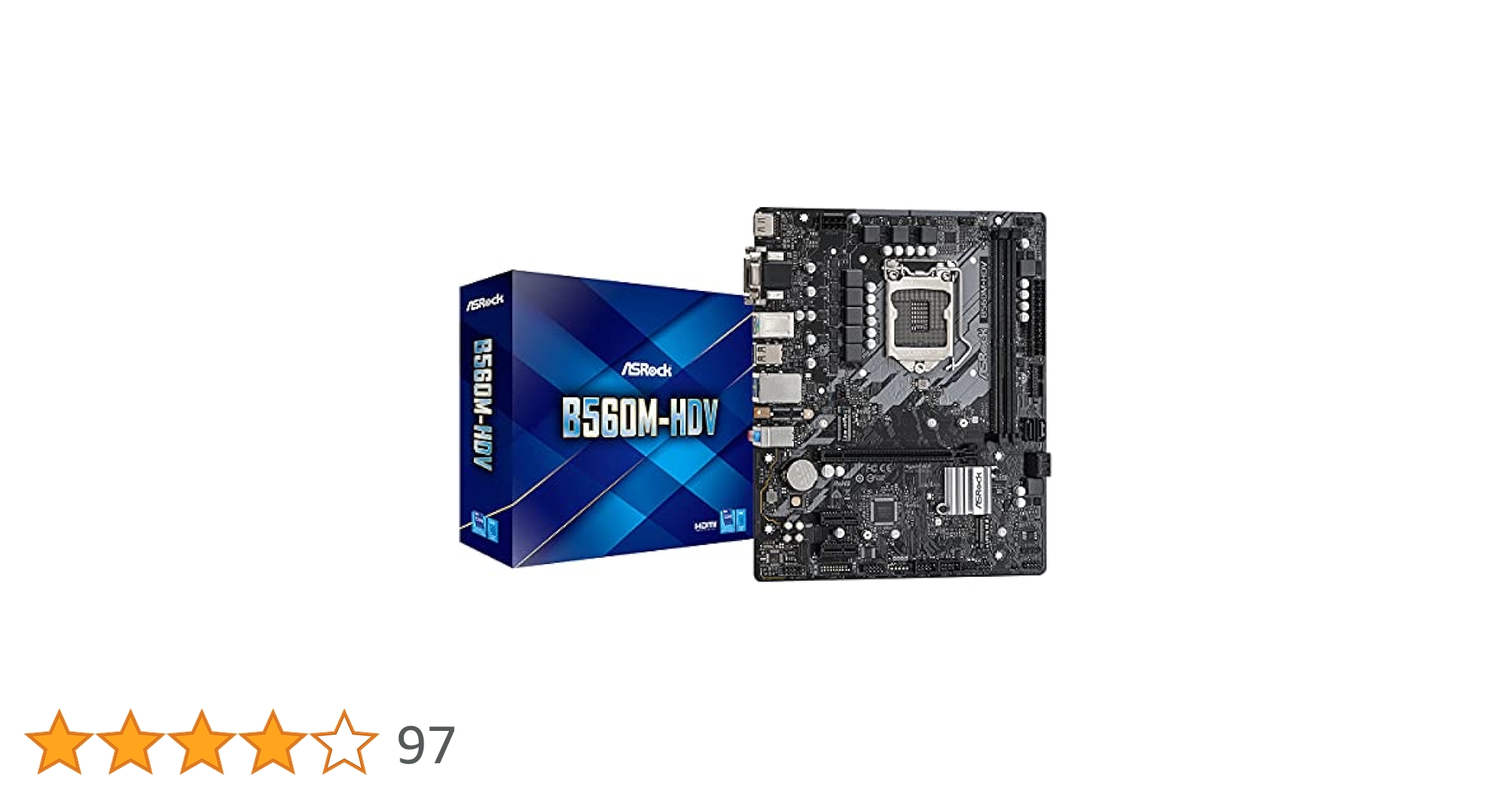 ASRock B560M-HDV マザーボード ASROCK マザーボード ［MicroATX /LGA1200］ B560M-HDV の通販