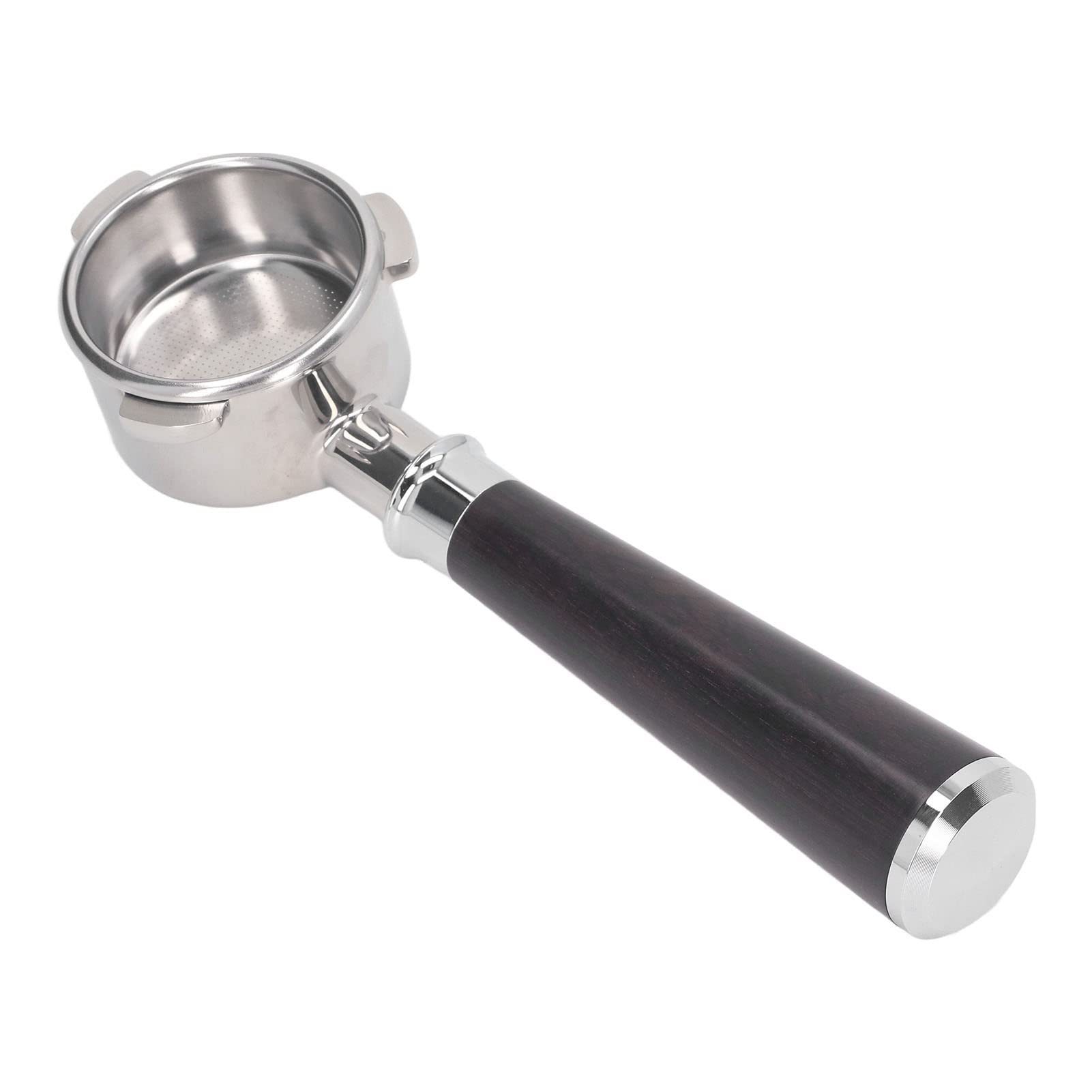 Portafiltro sin fondo de 54 mm de acero inoxidable desmontable para cafetera serie 8
