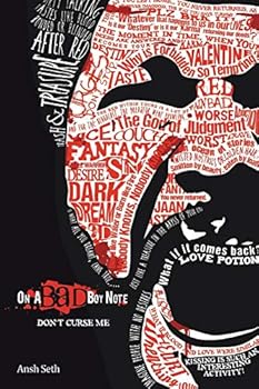 Paperback On A Bad Boy Note: Don't Curse Me! Book