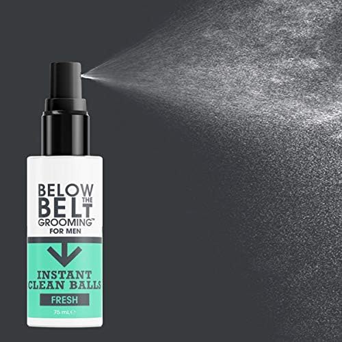 Below The Belt Grooming, Fresh Ballers Gift Set Includes Fresh & Dry Balls and Instant Clean Balls Talc Free Mess Free, Protects against Sweat, Odour and Chafing, Fresh Scent