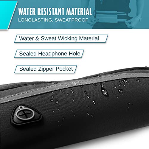 E Tronic Edge Running Belt for Women and Men, Money Belt and Running Fanny Pack, Hiking Fanny Pack, Holder for Cell… - Image 7