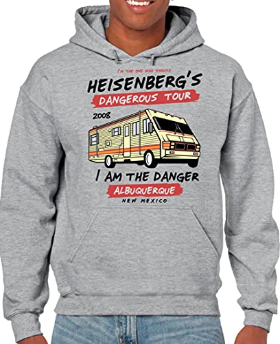 Sudadera de Hombre Coche Divertida Retro 80 Breaking Bad Heisenberg 013 L