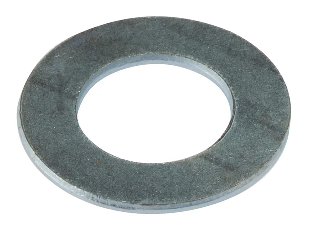 Forgefix White 10Peny10 Flat Penny Washer Zp M10 X 25Mm Bag 10