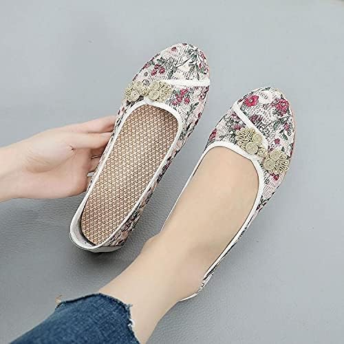 ◆正規品◆JJZXD 夏の新しい通気性メッシュシューズ北京布の靴ファッション刺繍牛肉唯一の女性のネット上の靴スペシャル (Color : B, 妊娠中 楽ちん◆追跡あり◆
