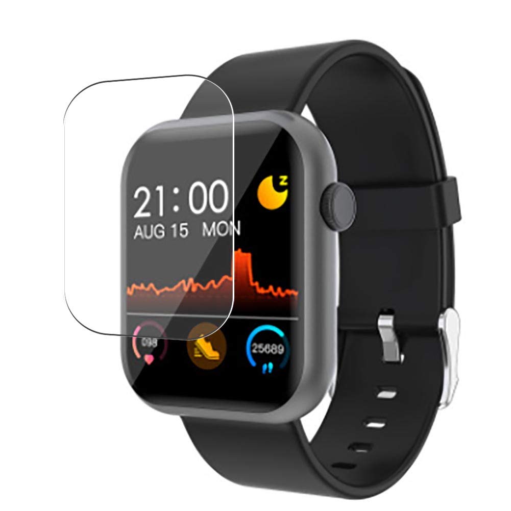 Vaxson 3-Pack Screen Protector, compatible with Tekpluze COLMI P9 Smart Watch, TPU Guard Film Protectors Sticker [NOT Tempered Glass ] New Version