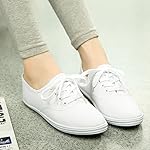 VenusCelia Women's Rainbow Lace Up Sneaker Shoes - Image 5