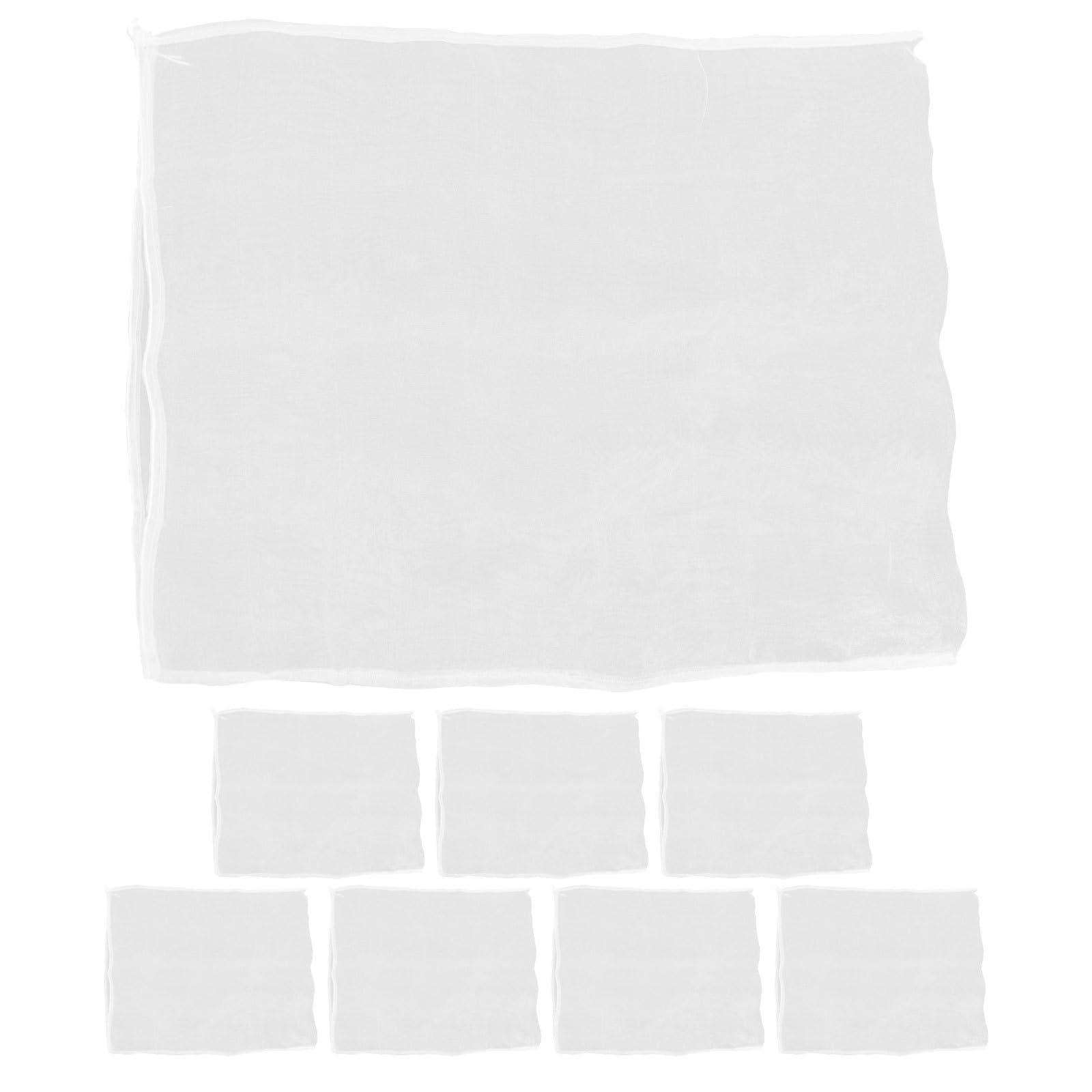 Gatuida Filets de Jardin Anti-Insectes 8 Pièces en Nylon Blanc