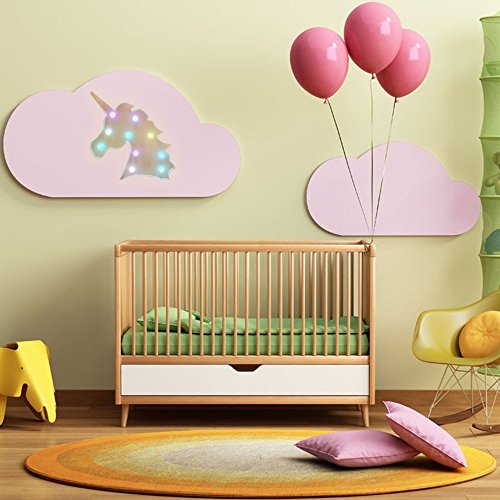 Unicorn Led Night Light Decorative Marquee Signs Light-Wall Decoration For Living Room,Bedroom,Home, Christmas,Party As Kids Gift (Battery Operated) (Colorful Unicorn Head) #TOP7