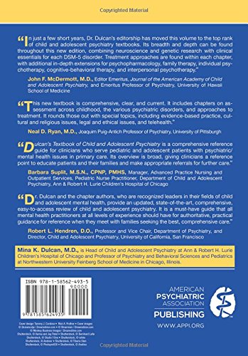 Dulcan's Textbook of Child and Adolescent Psychiatry