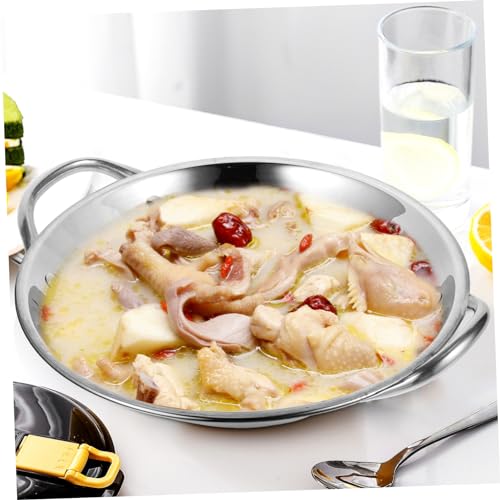 Wok de Fondo Redondo Acero Inoxidable Luxshiny miniatura 7