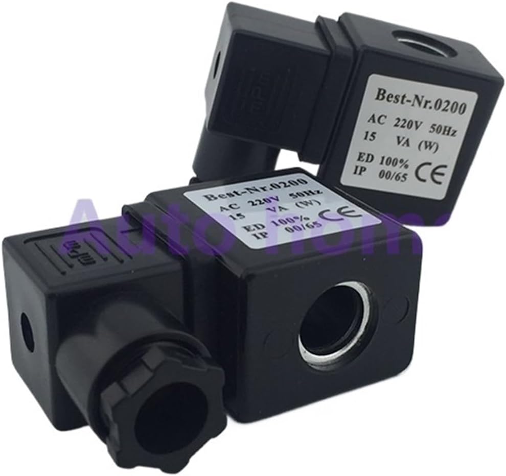 1PCS full copper coil D1301X Solenoid valve coil solenoid valve 15VA/12W 24VDC 12V DC 220V AC 110V AC(220V AC)