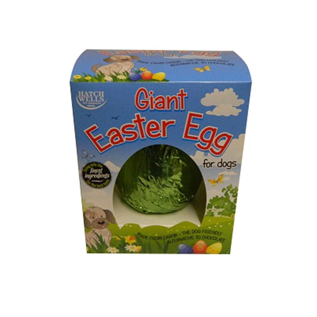Giant Easter Egg Treat for Dogs by Hatch Wells 200g.