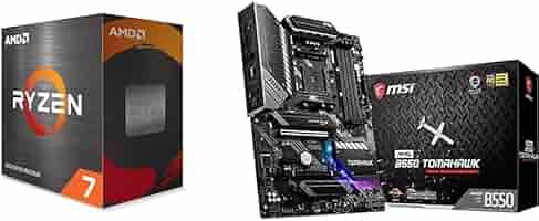 AMD Ryzen 7 5800X Box & MSI MAG B550 Tomahawk (AMD AM4 DDR4