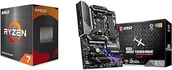 AMD Ryzen 7 5800X Box & MSI MAG B550 Tomahawk (AMD AM4 DDR4 M.2