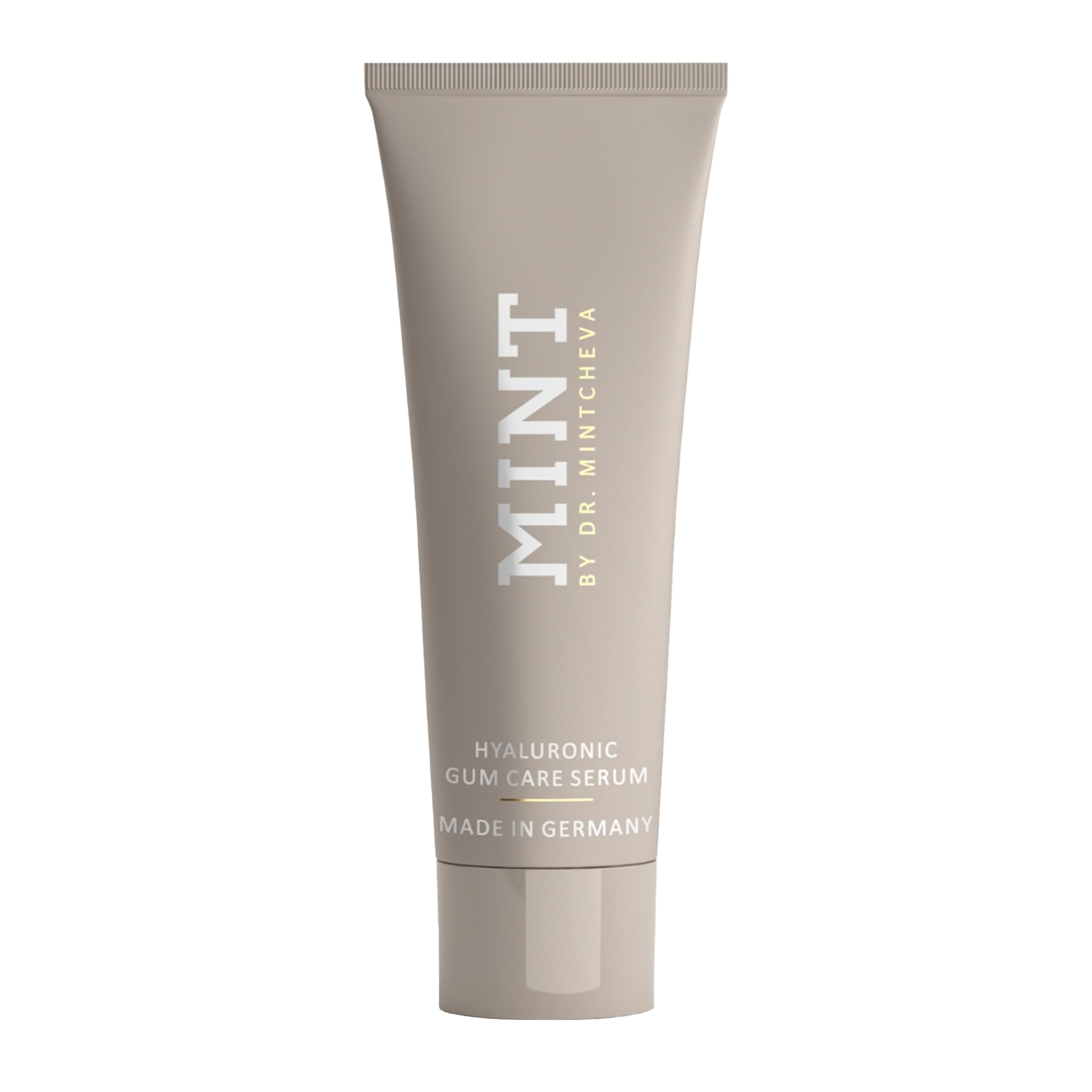 Mint Hyaluron serum do dziąseł 75 ml – regenerująca pielęgnacja w przypadku obciążonych dziąseł – przeciw krwawieniu dziąseł i przywracaniu dziąseł – od Dr. Mintcheva