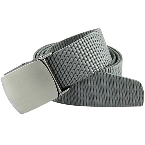 moonsix Nylon Belts for Men,Tactical Military Style Army Duty Belt Simple Buckle
