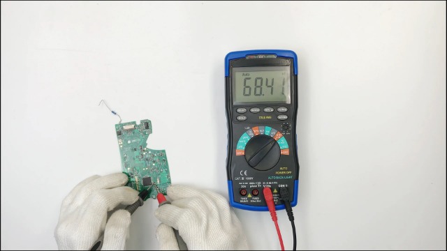 Image of AIOMEST AN-770T Digital Multimeter Auto-Ranging 6000 Counts Multimeter, Voltage /Current /Resistance Meter, Measures Capacitor Temperature and Diode, TRMS DMM with Data Hold, NCV and Backlight