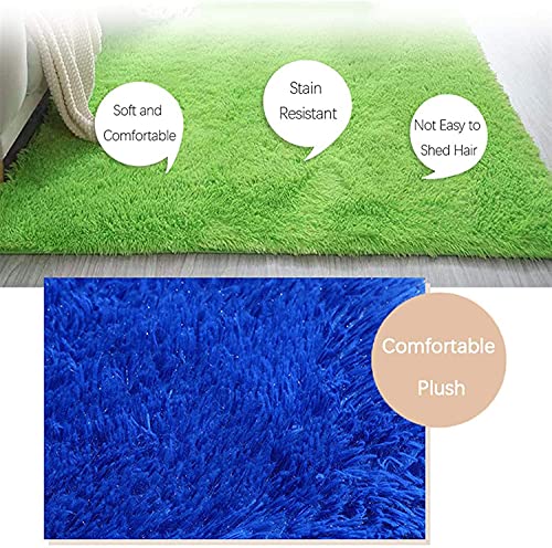 Tapis moderne extra confortable en peluche épaisse haute densité