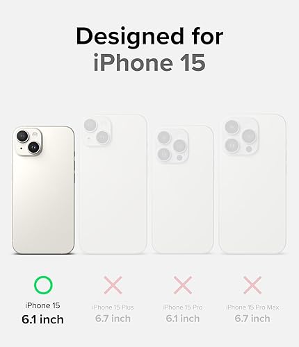 Miniatura 2 de Ringke Fusion-X Compatible con MagSafe Funda para iPhone 15, antihuellas, resistente, a prueba de golpes, funda protectora para teléfono, color